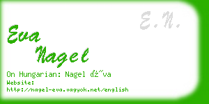 eva nagel business card